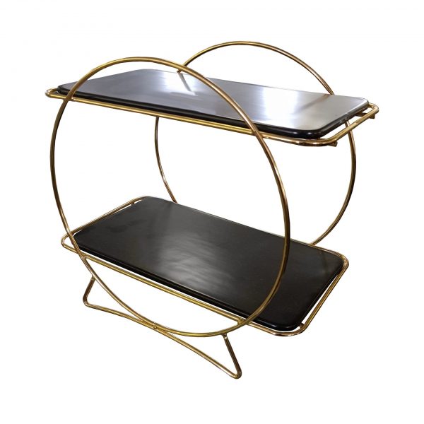 Catering display-Cake Stand 2t Black Top 36cm