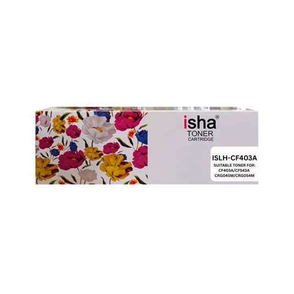 ISHA Compatible HP CF403A/CF543A/CRG045M/CRG054M  Magenta Generic Compatible Toner